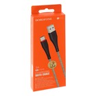 Кабель Borofone BX25, Type-C - USB, 3 А, 1 м, нейлоновая оплётка, чёрный - фото 51458247 Кабель Borofone BX25, Type-C - USB, 3 А, 1 м, нейлоновая оплётка, чёрный - фото 51458247