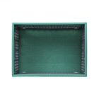 Ящик складной, пластиковый, 47,5 × 34,5 × 23 см, на 30 кг, зелёно-серый - Фото 4