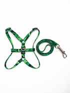 Комплект «Камуфляж», ОШ 16.5-27, ОГ 21-35 см, 120×1 см, капрон, зелёный - Фото 4