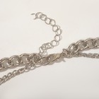 Кулон «Змея» с цепью, цвет серебро, L= 40,5 см - фото 6750122