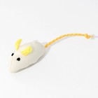 Игрушка для кошки - мышь «Кусочек сыра» - Фото 5