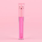 Новогодний подарок. Блеск для губ с подвеской «Новый год! Для тебя», 8 гр, аромат клубники - фото 21906992