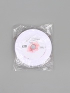 Лента атласная «Сердечки», 15 мм, 23±1 м, белая, красная №001  (артикул 9071736)  большой выбор товаров оптом и в розницу по низким ценам с доставкой