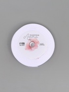 Лента атласная «С 8 Марта», 15 мм, 23±1 м, белая, розовая №001 - Фото 4