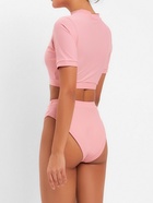 Купальник раздельный MINAKU с топом, цвет розовый, размер 42 - фото 805133196