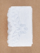 Кружево капроновое, 40 мм, 10±1 м, белое - Фото 4