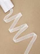 Кружево капроновое, 15 мм, 10±1 м, белое - Фото 2