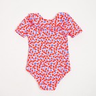 Купальник слитный детский MINAKU с воротничком, рост 140-146 - Фото 10