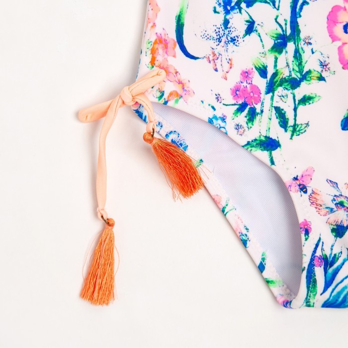 Купальник слитный детский MINAKU, с декором, рост 122-128 см