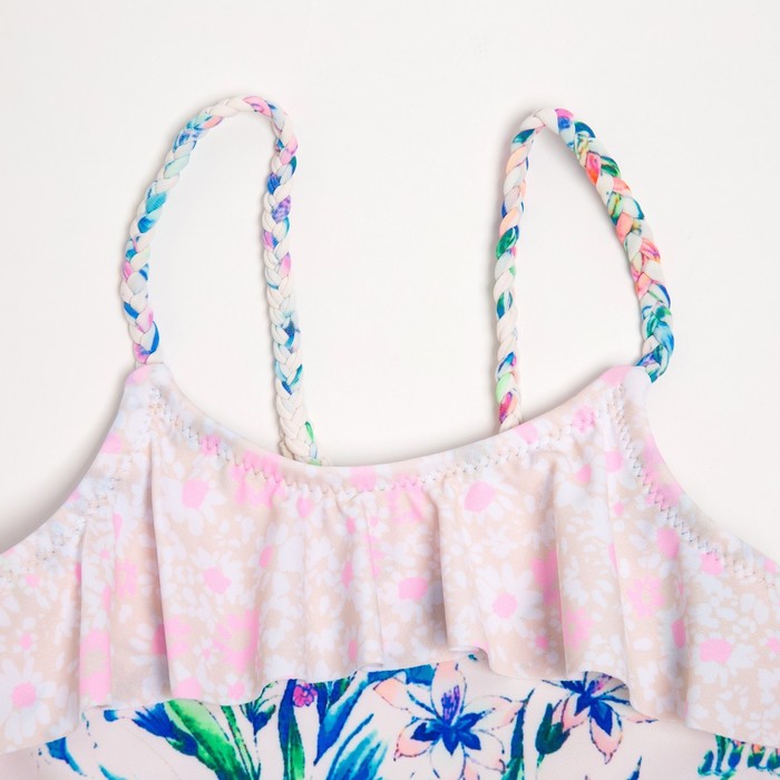 Купальник слитный детский MINAKU, с декором, рост 122-128 см