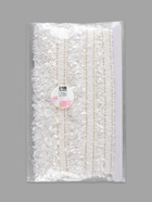 Тесьма декоративная «Твидовая», односторонняя, 35 мм, 5 ± 0.5 м, цвет белый 9136859