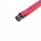 Ошейник "Звездочки", 30 х 1 см, капрон, синий - фото 23471221