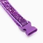 Ошейник "Шик", 33 х 1 см, фиолетовый - Фото 6