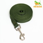 Поводок, 3 м, ширина 1.5 см, зелёный - Фото 1