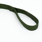 Поводок, 5 м × 3 см, зелёный - Фото 3