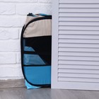 Вольер для животных, тентовый, 8 стенок, 70×40 см, голубой - Фото 11