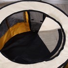 Вольер для животных, тентовый, круглый, 90 х 55 см, жёлтый - фото 6750522