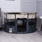 Вольер для животных, тентовый, круглый, 110 х 55 см, серый - фото 21907394