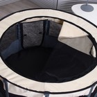 Вольер для животных, тентовый, круглый, 110 х 55 см, серый - фото 21907397