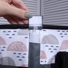 Вольер для животных, тентовый с узором, круглый, 70 х 40 см, серый - фото 21907423