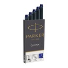 Набор картриджей для перьевой ручки Parker Z11, 5 штук, синие чернила - фото 8240096