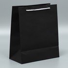 Пакет подарочный, упаковка, «Настоящий мужчина», чёрный крафт, 23 х 27 х 11.5 см - Фото 3
