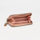Кошелёк женский на молнии, цвет бежевый - фото 21907648