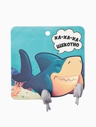 Серьги из полимерной глины «Акула», цвет серый - Фото 4