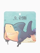 Серьги из полимерной глины «Акула», цвет серый - фото 65384554