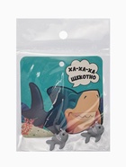 Серьги из полимерной глины «Акула», цвет серый - фото 65512068