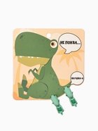 Серьги из полимерной глины «Динозавр», цвет зеленый - Фото 5