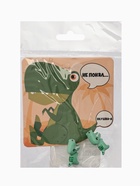 Серьги из полимерной глины «Динозавр», цвет зеленый - Фото 5