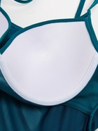 Купальник слитный MINAKU с сеткой цвет зелёный, размер 52 - Фото 10