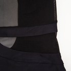 Купальник слитный MINAKU с сеткой цвет чёрный, размер 52 - Фото 3