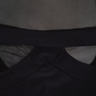 Купальник слитный MINAKU с сеткой цвет чёрный, размер 52 - Фото 4