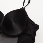 Купальник слитный MINAKU с сеткой цвет чёрный, размер 52 - Фото 6