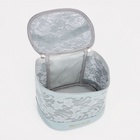 Косметичка на молнии, цвет голубой - Фото 4