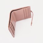 Кошелёк на кнопке, цвет розовый - фото 39069489