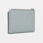 Кошелёк на кнопке, цвет мятный 9228116