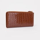 Кошелёк женский на кнопке, цвет рыжий 9228121