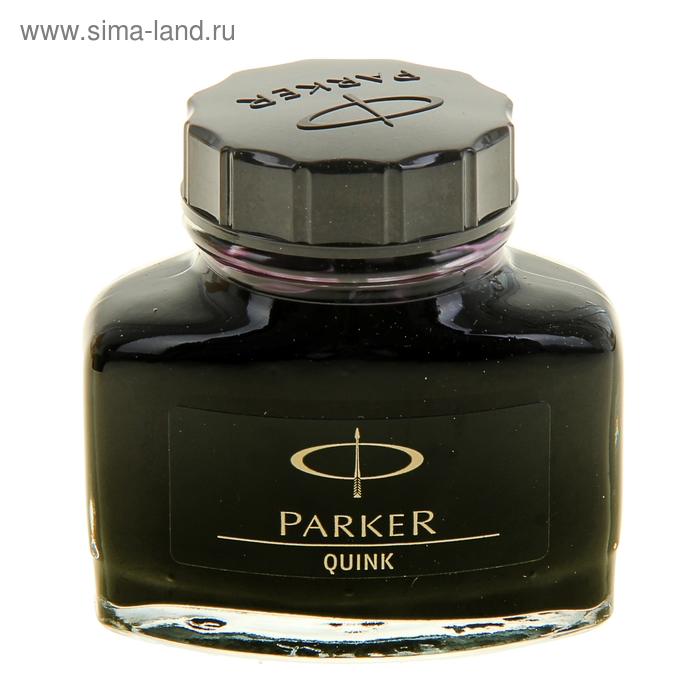Чернила Parker Z13 для перьевой ручки 57 мл, чёрные (S0037460) - Фото 1
