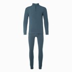 Термобельё мужское, размер 58-60 (рост 180-186 см), цвет серый, флис, 100% полиэстер 9355699