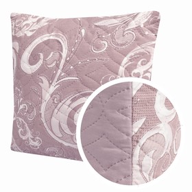 

Подушка стеганная Rozalia, размер 40x40 см, цвет пыльная роза
