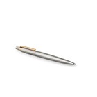 Ручка шариковая Parker Jotter Core K691 Stainless Steel GT M, корпус из нержавеющей стали, серебристый глянцевый - Фото 3