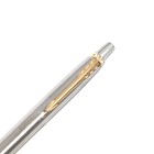 Ручка шариковая Parker Jotter Core K691 Stainless Steel GT M, корпус из нержавеющей стали, серебристый глянцевый - Фото 4