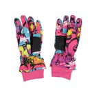 Зимние перчатки для девочки, размер 17 - Фото 2