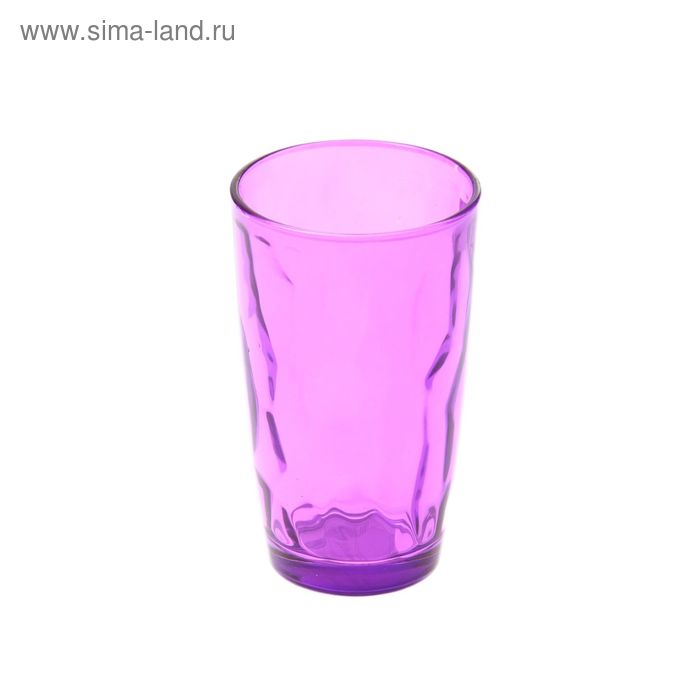 Стакан Доляна «Венский вальс», 340 мл, цвет фиолетовый - Фото 1