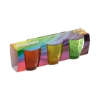 Набор стаканов стеклянных Доляна «Венский вальс. Осень», 260 мл, 3 шт - Фото 2