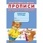 Прописи «Подготовка к школе. Правильное соединение букв» 9370009 - фото 9573200