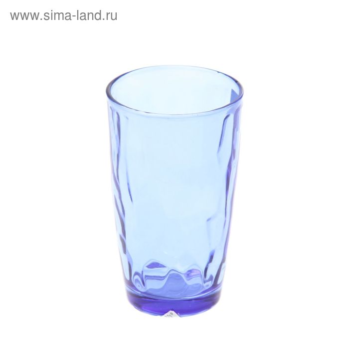 Стакан Доляна «Венский вальс», 340 мл, цвет синий - Фото 1